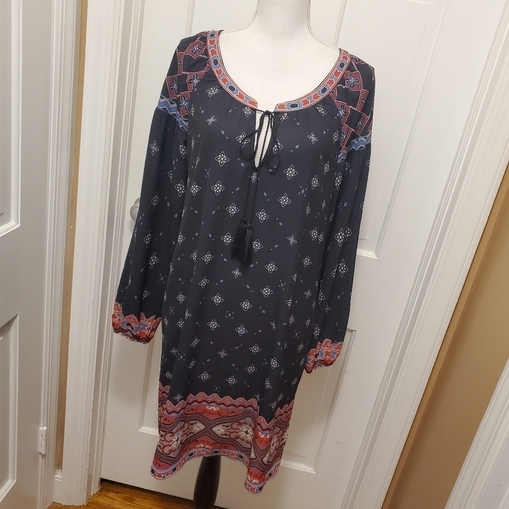 Flying Tomato Colorful Print dress Size Medium